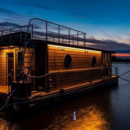 Hausboot Fjord Polaris Mit Biosauna In Barth Exterior foto