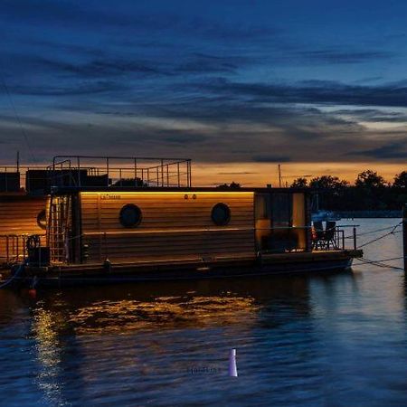 Hausboot Fjord Polaris Mit Biosauna In Barth Exterior foto